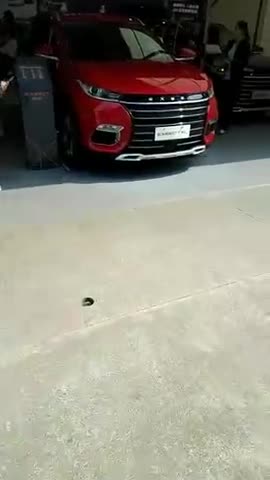 五一逛车展，中国品牌星途汽车展台，外观大气