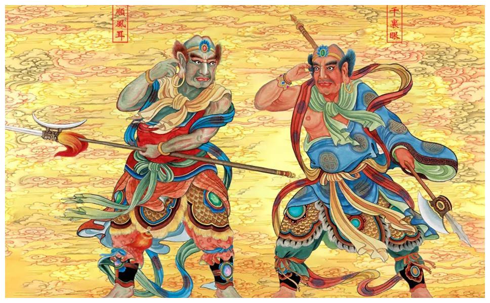 对二神的描写以及妈祖信仰,进一步对这两位道教守护神做一介绍