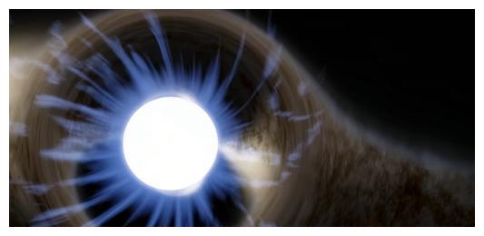 “磁星”能够吞噬黑洞吗？还是说黑洞会吞噬磁星呢？会发生什么？