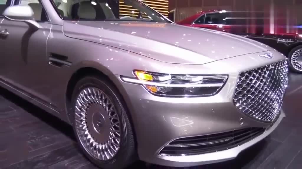 2020款全新现代捷恩斯G90，旗舰级轿车