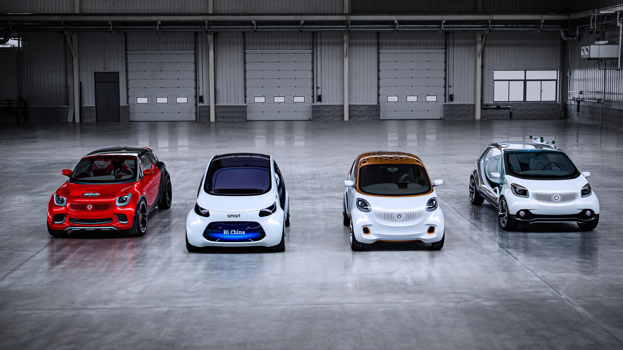 Smart概念车将具备L5级别自动驾驶！