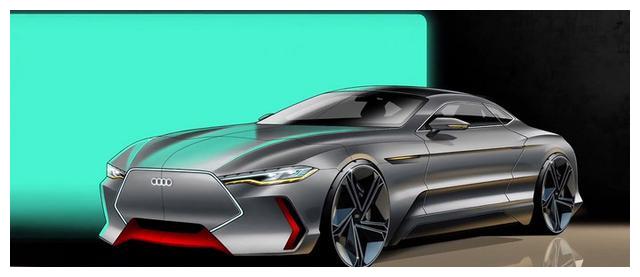 奥迪A9 e-tron概念车假想图曝光 直接对标Model S