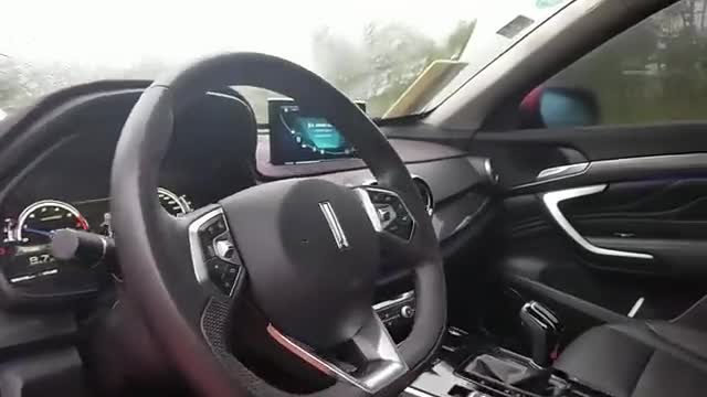 实拍VV7运动内饰，做工还不错