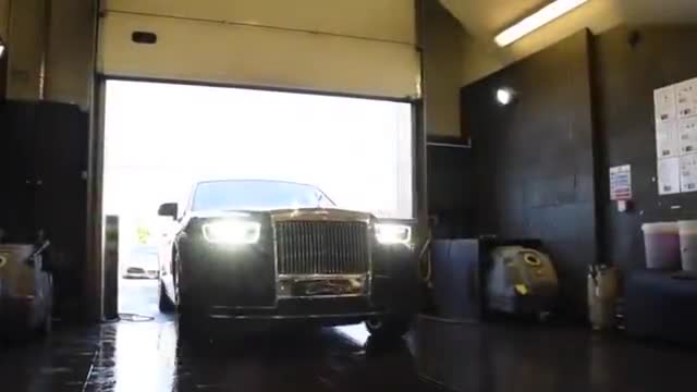 劳斯莱斯幻影VIII从清洗到保养，全过程感到舒适