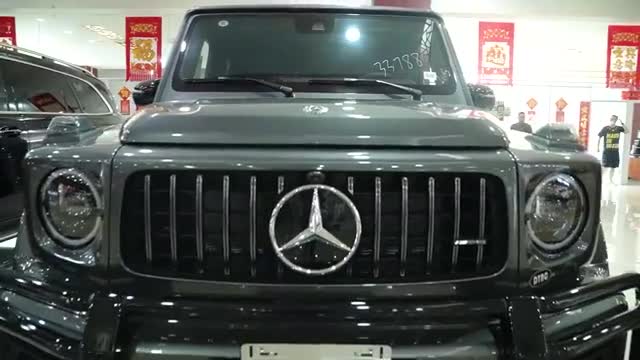 20款奔驰G63美规版，平行进口车实拍体验，霸气豪华