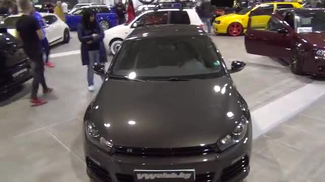 车展实拍全新大众尚酷，据说这台车驾驶感很棒