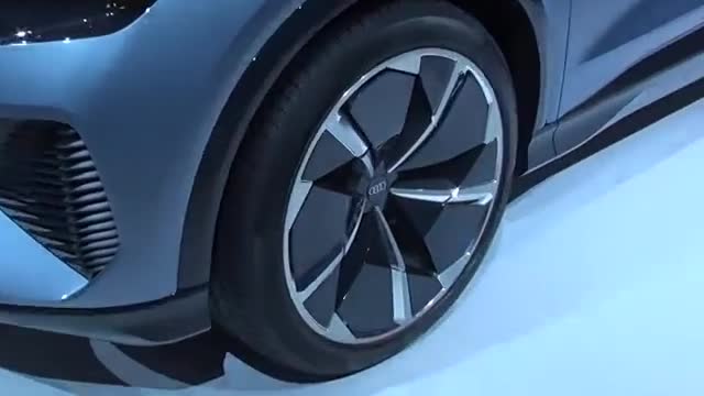 全新奥迪Q4亮相海外车展，这台车很多人都没有见过