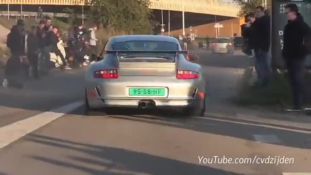 外国街头跑车加速实拍，都是性能