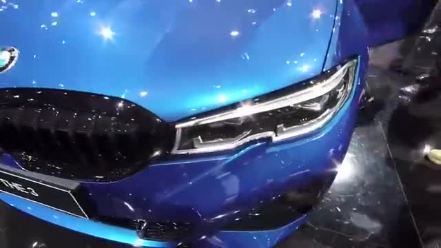 车展实拍2019款宝马3系两款车型，喜欢哪款看完自己选