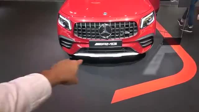 车展实拍展示，全新梅赛德斯奔