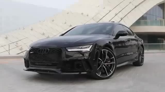 奥迪RS7PERFORMANC海外车身实拍展