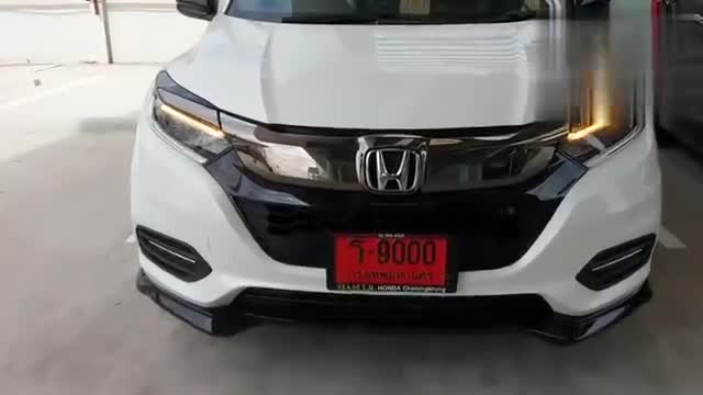 本田HR-V缤智实车展示，外观和内饰