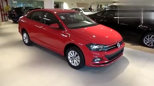实拍大众Virtus，新款Polo的三厢版，颜