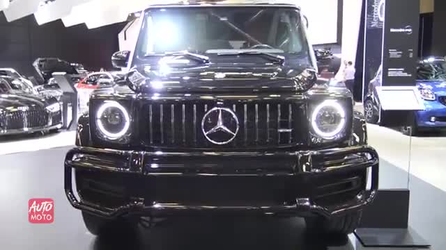 奔驰G63豪华SUV亮相海外车展，这车外观大气时尚内饰豪华舒