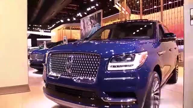 全新林肯领航员亮相海外车展，依旧霸气十足