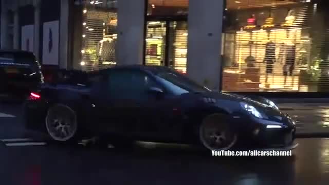 超级跑车伦敦实拍展示拥有较低