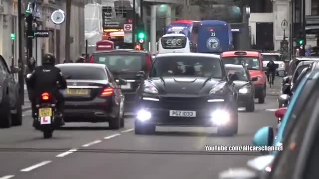 国外街道实拍超跑展示拥有年轻