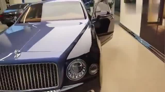 宾利慕尚近距离实拍，感受其极致