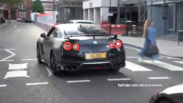 豪华跑车实拍海外展示帅气的车