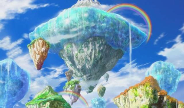 海贼王和之国和空岛的关系它们曾经连在一起后来分开了