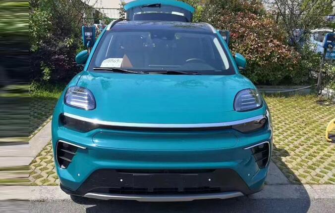 奇瑞新能源全新纯电动SUV——eQ5实车曝光