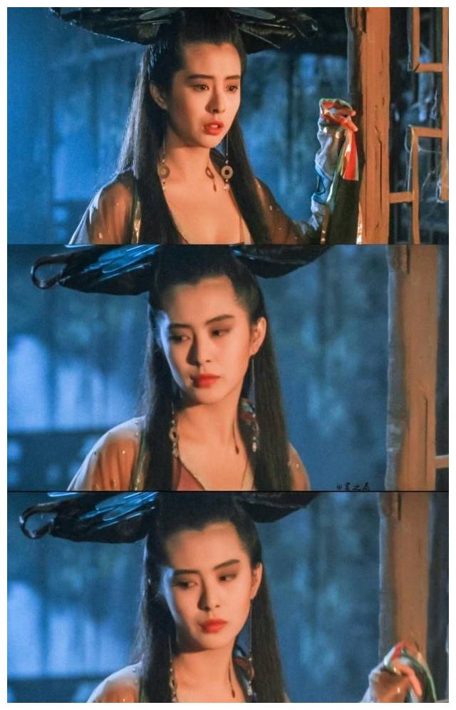 她们两个同框过很多次,看半侧面来说,也仍然是王祖贤更好看,李嘉欣的