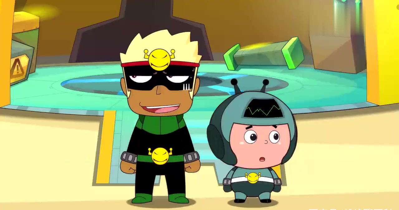 动漫图集:小小怪为了不让人们接近自己的飞船,变成恶犬撕咬路人