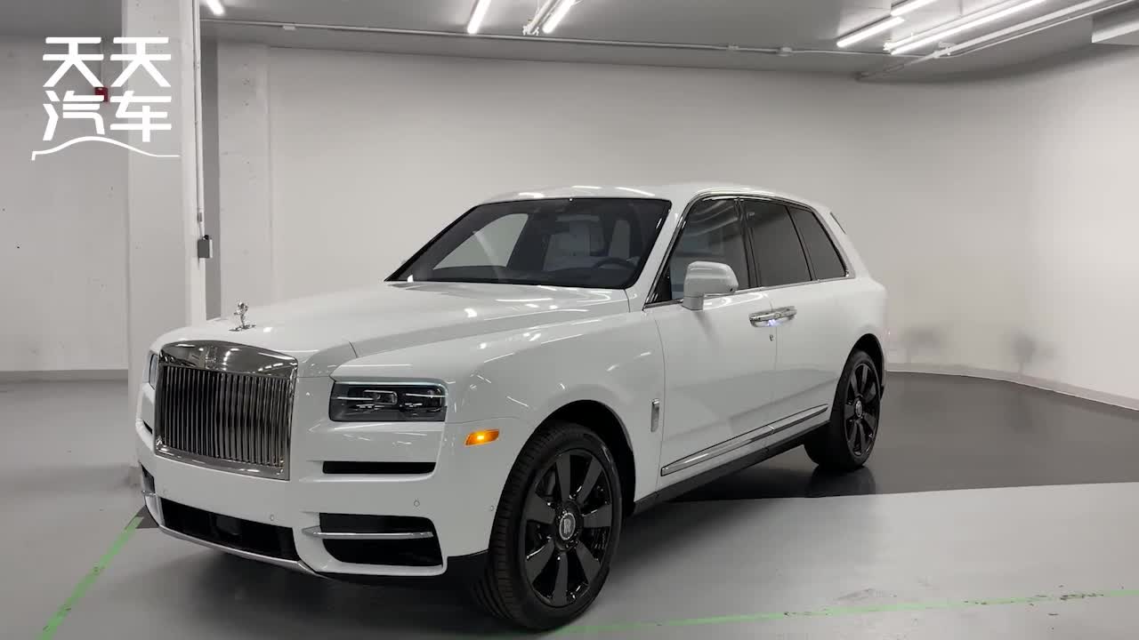 劳斯莱斯Cullinan白色 彰显身份的奢华SUV