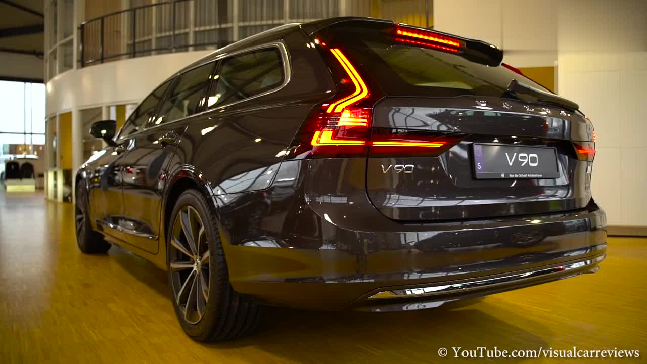 2021款沃尔沃V90 T6 (340hp)到店实拍