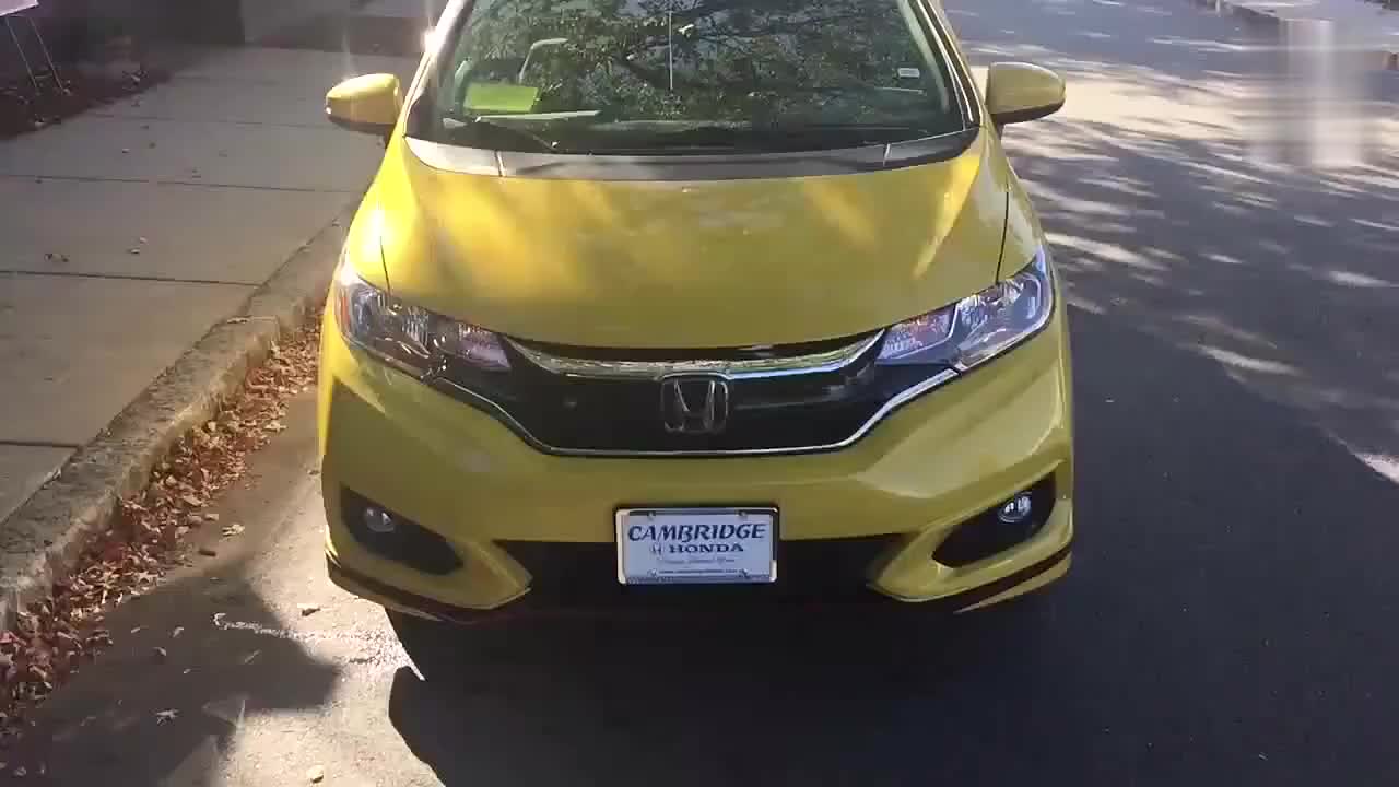 实拍2018款本田飞度Sport