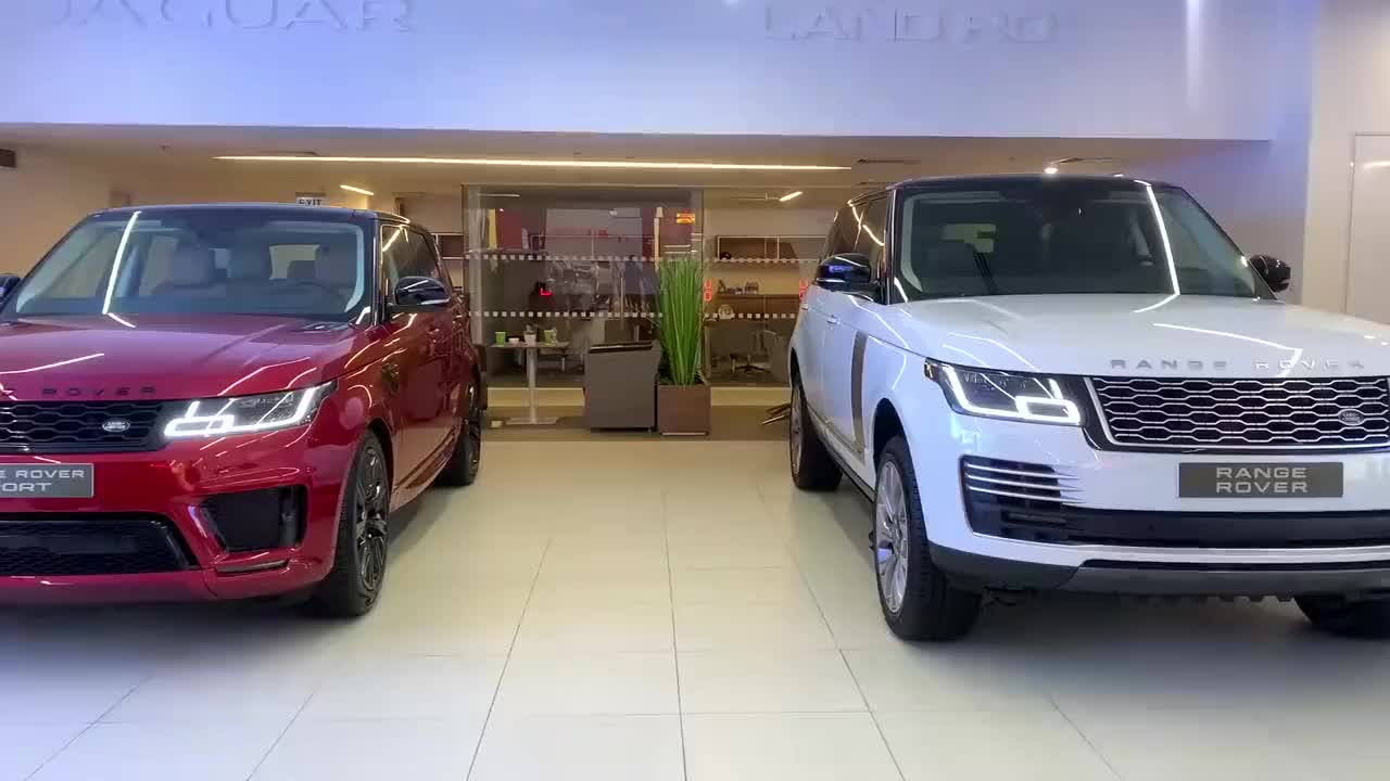 2021新款路虎揽胜LWB与运动版白色和红色介绍