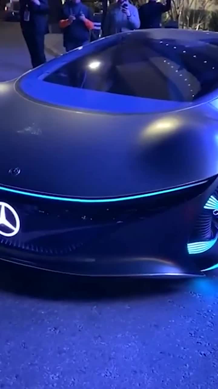 奔驰最新款超炫汽车，外观美到极点