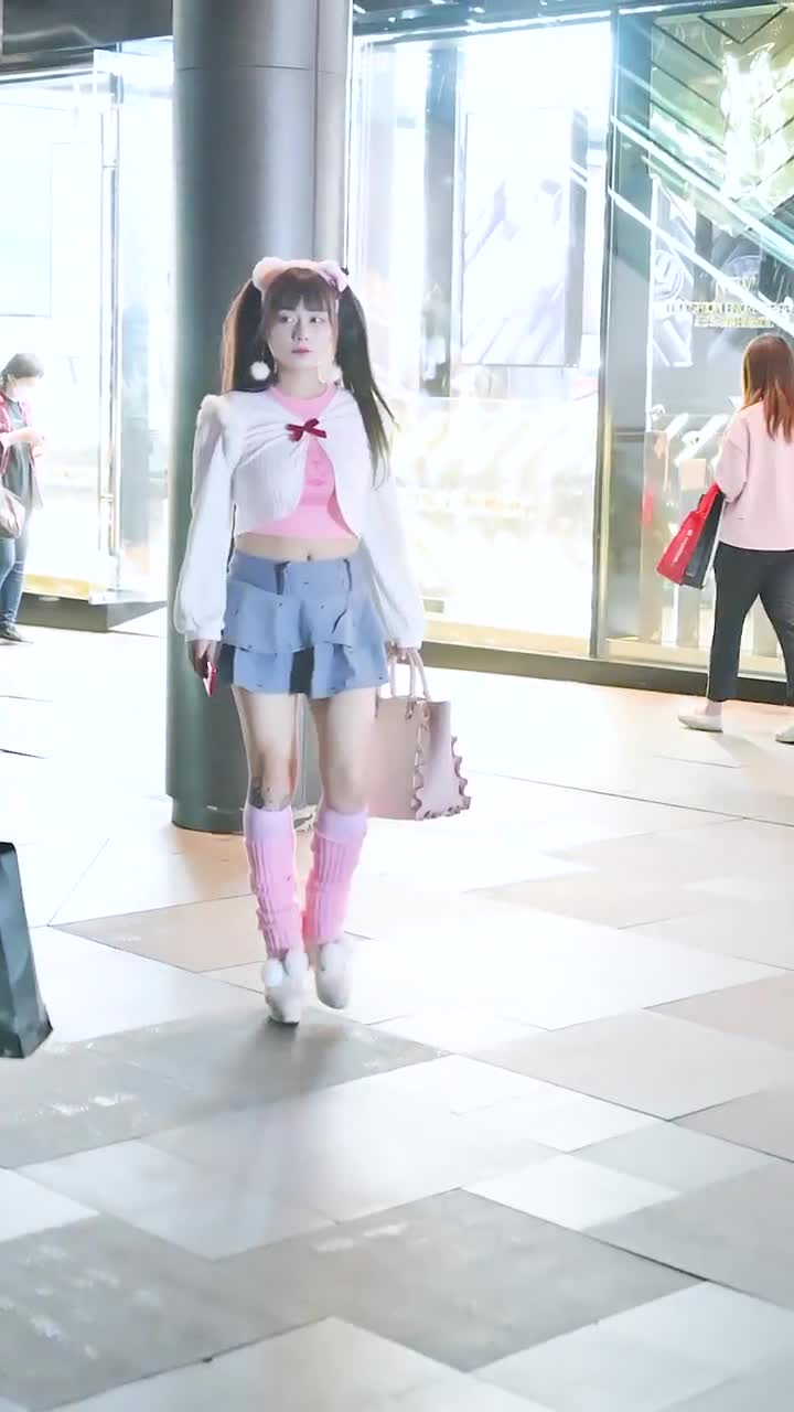 扎双马尾的小姐姐颜值都不一般