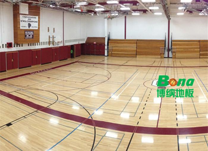 籃球場館木地板鋪裝要求