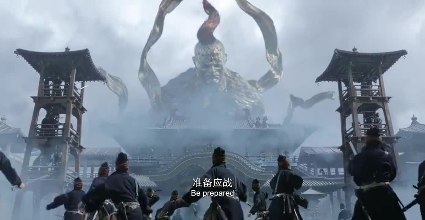 狄仁杰之四大天王:魔族入侵,大家身中幻术,亢龙锏可以
