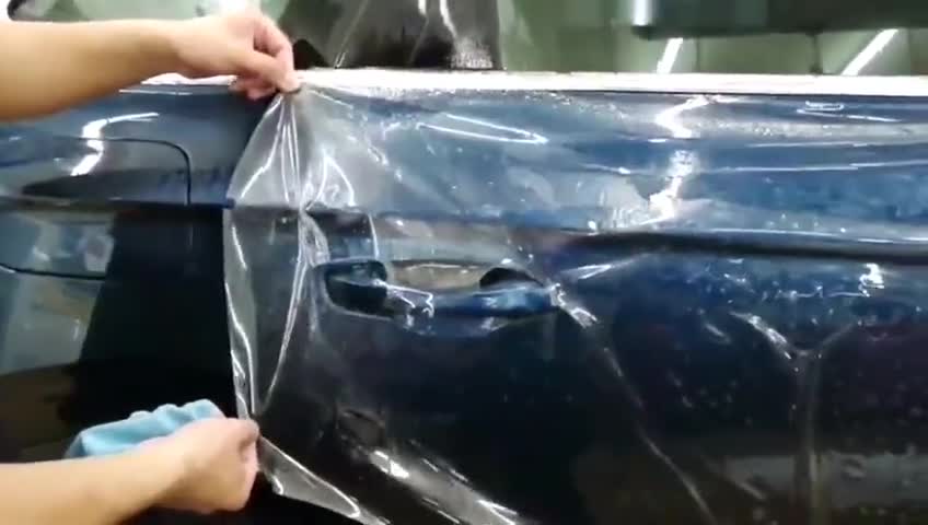 奥迪A6L装贴XPEL隐形车衣完工！隐