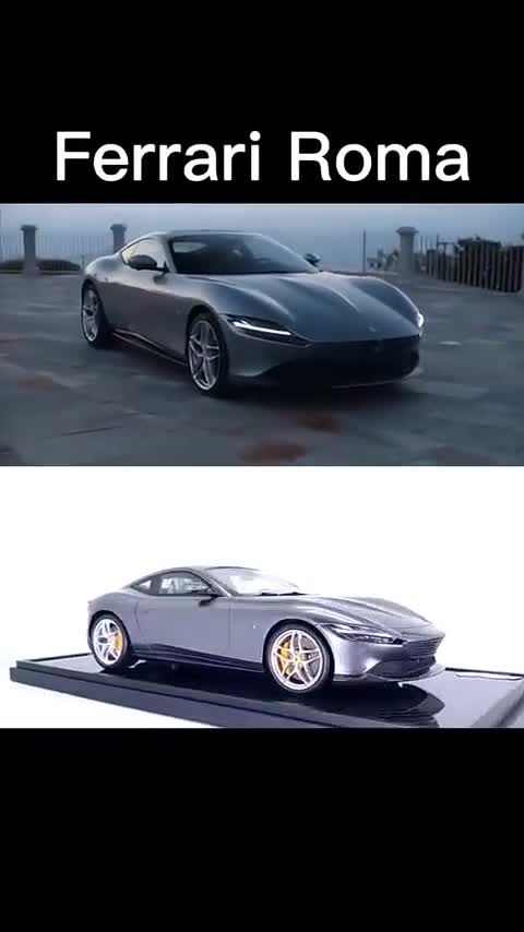 全新的设计语言车尾美车头无爱-法拉利Roma