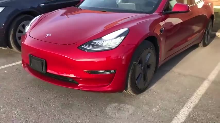 2021款特斯拉Model3实拍