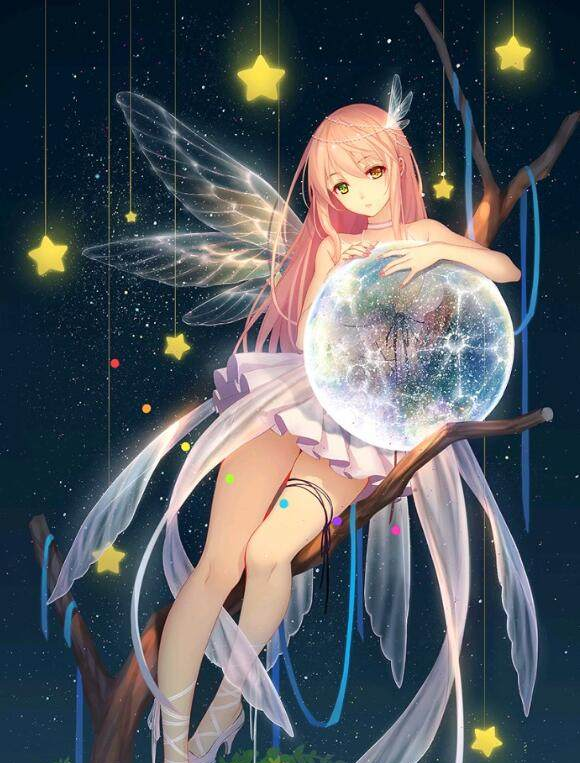 十二星座专属美少女插画处女座遨游幻境射手座为自由而战