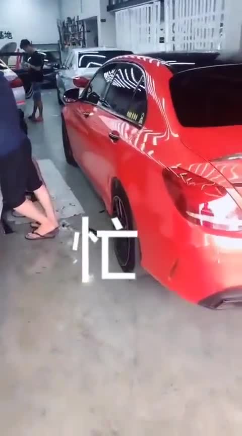 有车衣保护车漆一点事没有