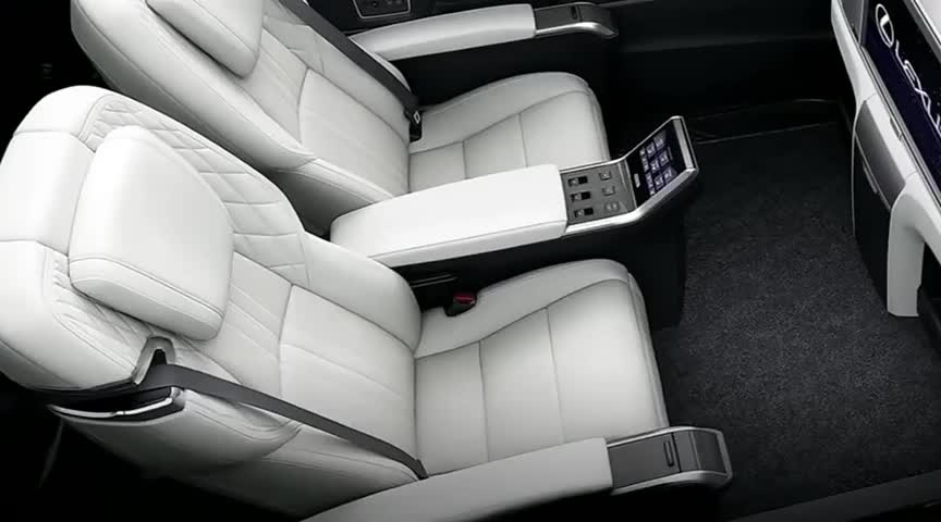 雷克萨斯LM豪华MPV，满满的科技感，外观大气优雅