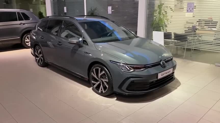 2021款大众高尔夫8 gti ,近距离高清鉴赏,太帅了