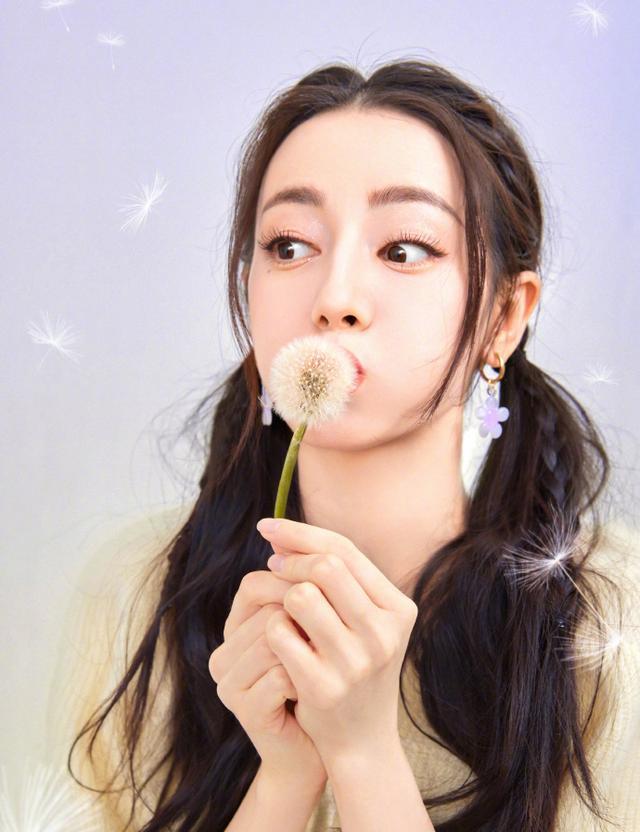 明星美图迪丽热巴太可爱了