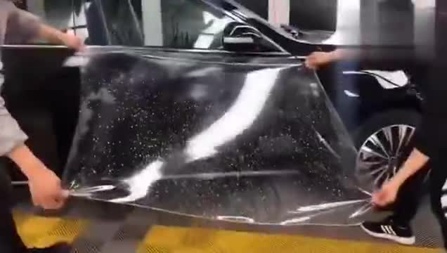 红旗H7装贴英国OVO隐形车衣视频花絮分享