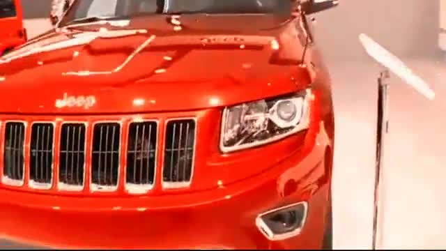 车展上霸气的一辆车，高高的身躯怎么看都非常霸气呢