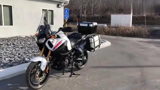 低调的沙漠王子，实拍雅马哈XT1200Z，排量1200cc，用轴传动！