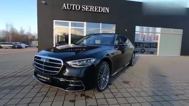 2021款奔驰S500高清实拍，太漂亮了，看到内饰那刻还想啥宝马7系