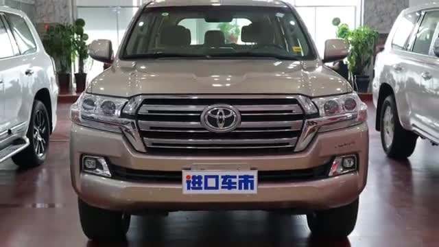 实拍丰田酷路泽4000EXR高端越野车实拍展示