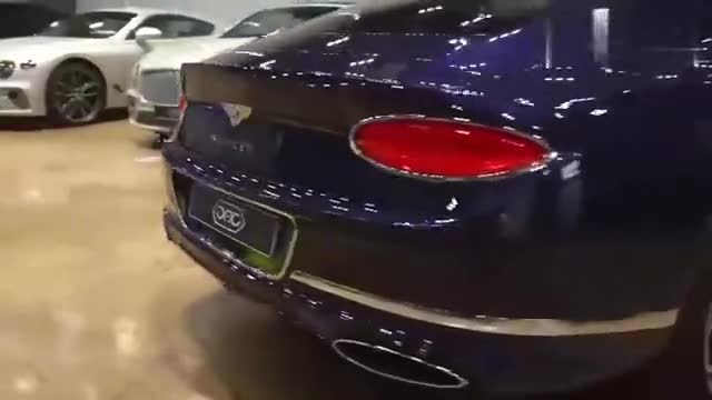 豪车中的豪车，实拍2019款宾利欧陆GT外观内饰，梦里真好