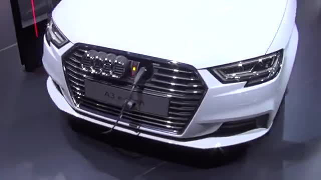 车展实拍全新奥迪A3 e-tron，土豪们喜欢这台车吗